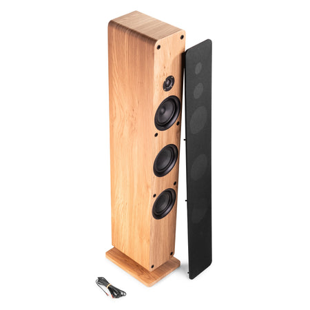 Audizio ARCO - Altavoz de torre pasivo madera clara - Tempo Shop