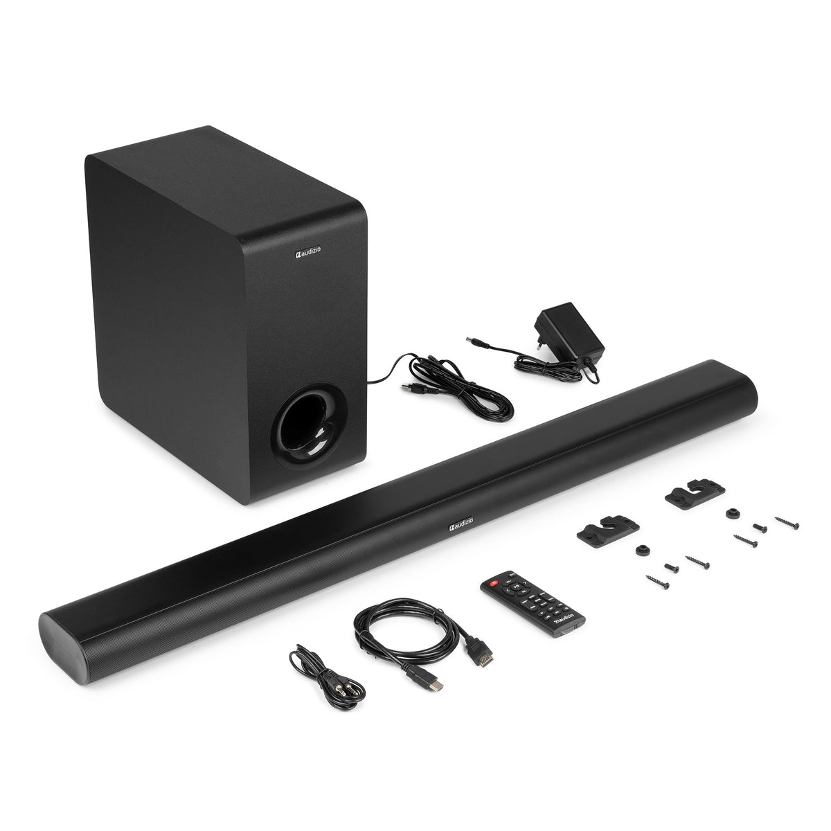 Audizio SB96S - Barra de sonido 2.1 con subwoofer 180W - Tempo Shop