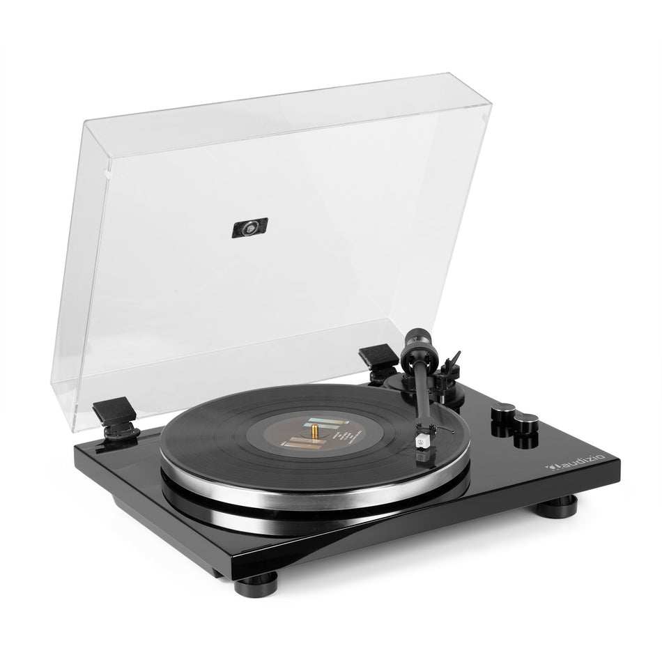 Audizio Toledo - Premium Hi-Fi Turntable with Bluetooth and Audio Technica Cartridge