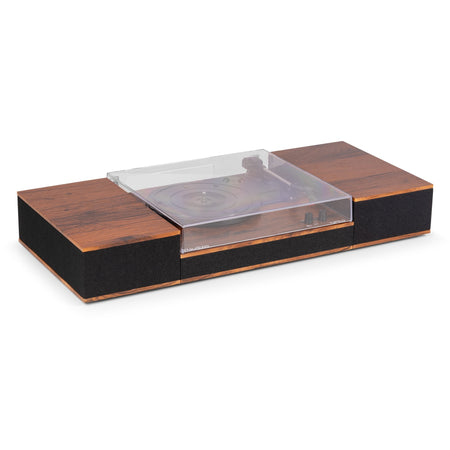 Audizio Tupelo - Tocadiscos BT con 2 Altavoces Madera de 120W - Tempo Shop