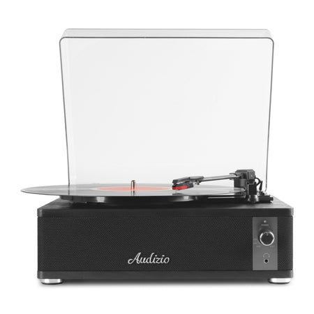 Audizio Irvine BT Negro - Tocadiscos de Vinilo Bluetooth - Tempo Shop