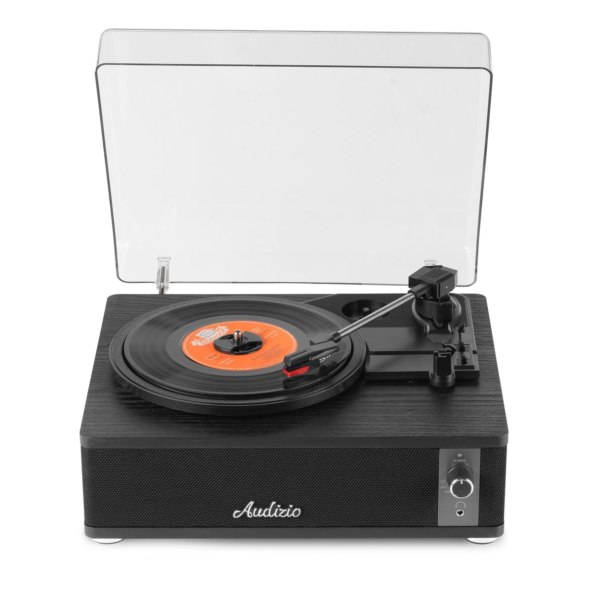 Audizio Irvine BT Negro - Tocadiscos de Vinilo Bluetooth - Tempo Shop