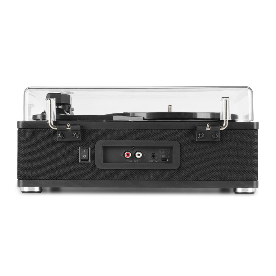 Audizio Irvine BT Negro - Tocadiscos de Vinilo Bluetooth - Tempo Shop