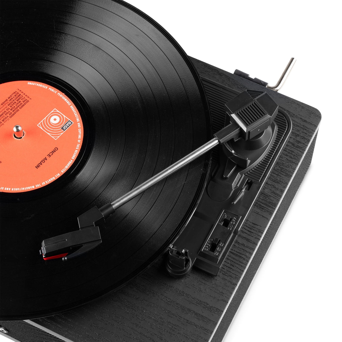 Audizio Irvine BT Negro - Tocadiscos de Vinilo Bluetooth - Tempo Shop