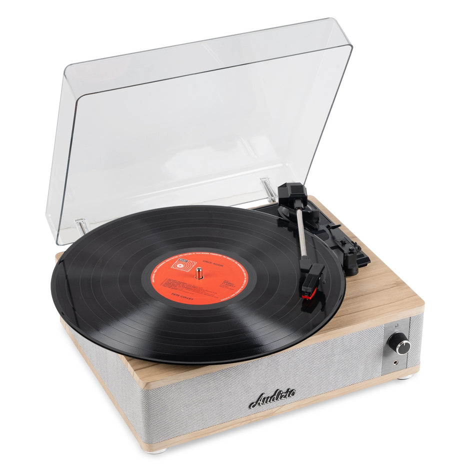 Audizio Irvine BT - Tocadiscos de madera con altavoces - Tempo Shop