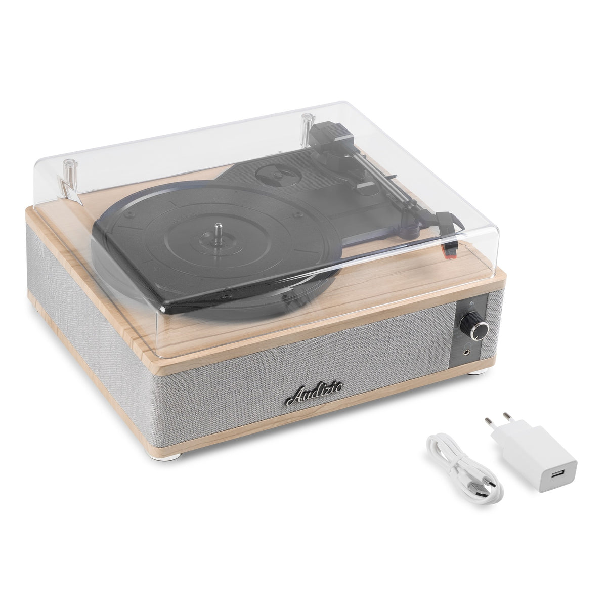Audizio Irvine BT - Tocadiscos de madera con altavoces - Tempo Shop
