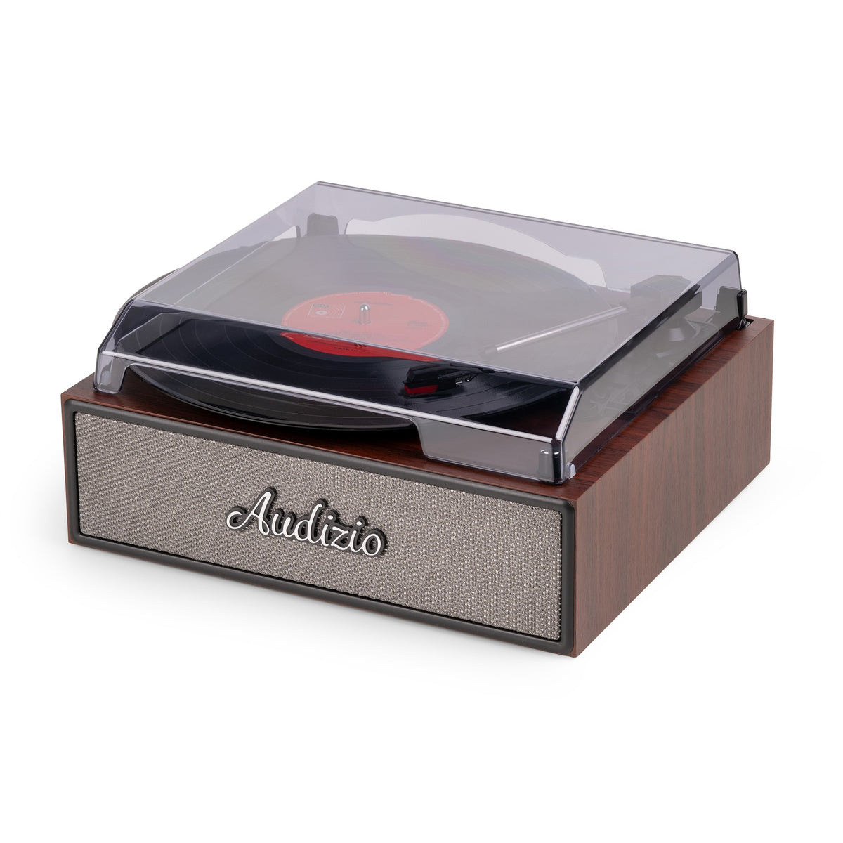 Audizio Reno - Tocadiscos Retro de Madera con Altavoces Estéreo y Bluetooth - Tempo Shop
