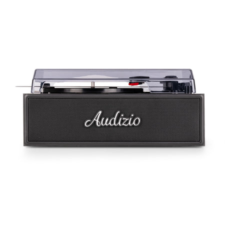 Audizio Reno - Tocadiscos Retro Negro con Altavoces y Bluetooth - Tempo Shop