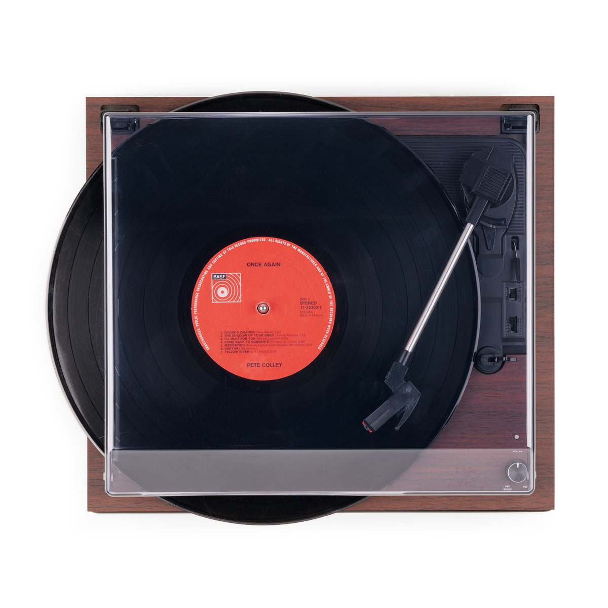 Audizio Reno Retro Cobre - Tocadiscos de Diseño Vintage con Altavoces Estéreo y Bluetooth - Tempo Shop