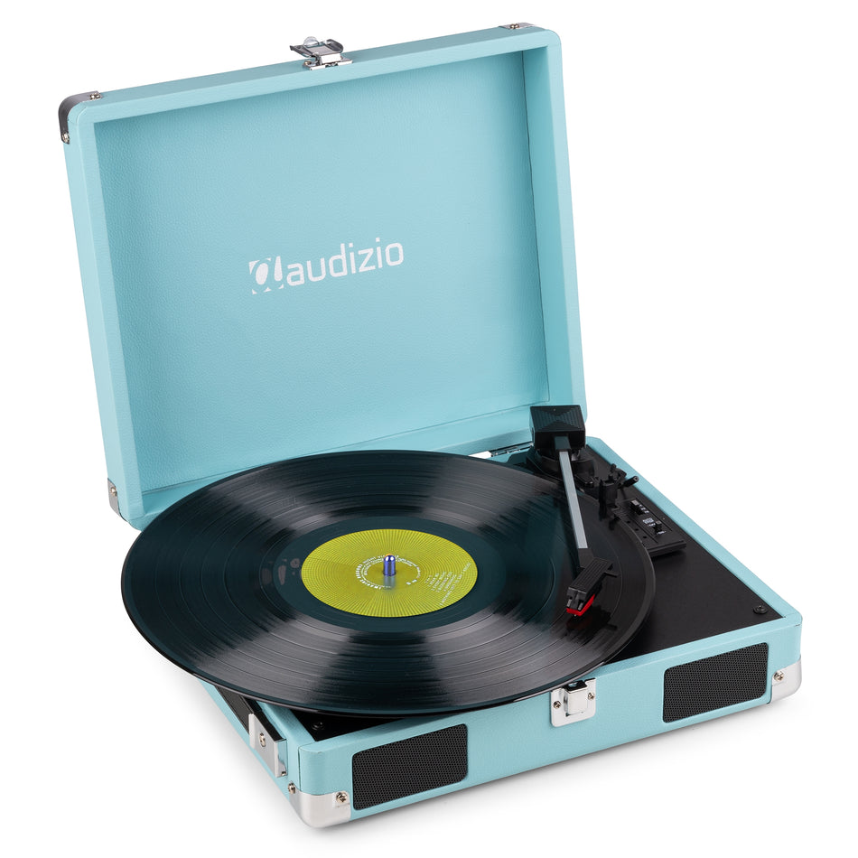 Audizio RP111BL - Giradiscos Portátil tipo Maletín en Azul