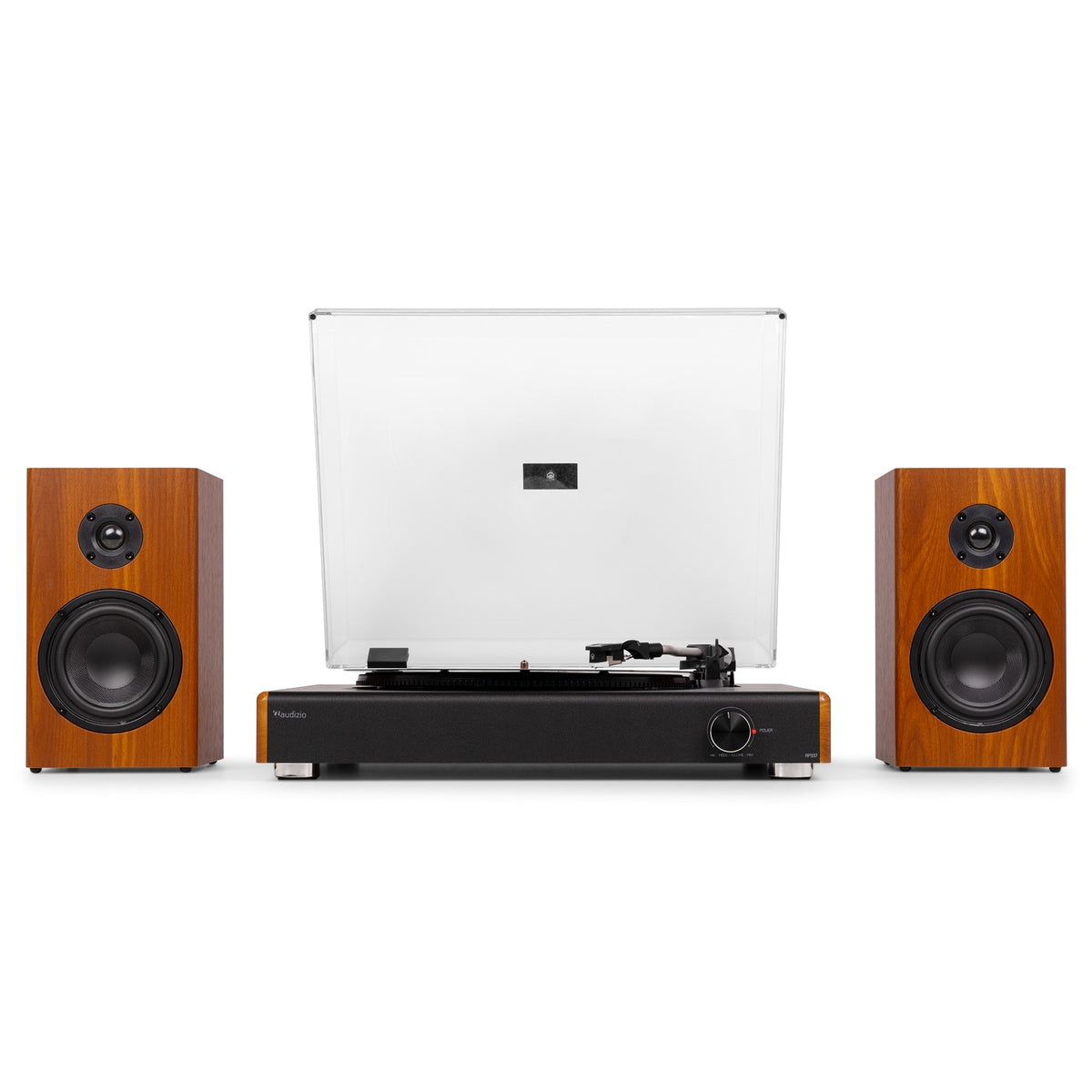 Audizio RP337W - Tocadiscos Vintage con Altavoces Bluetooth Inalámbricos y Batería Recargable - Tempo Shop