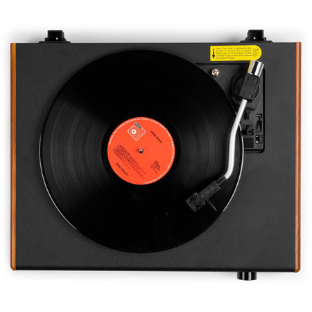 Audizio RP337W - Tocadiscos Vintage con Altavoces Bluetooth Inalámbricos y Batería Recargable - Tempo Shop