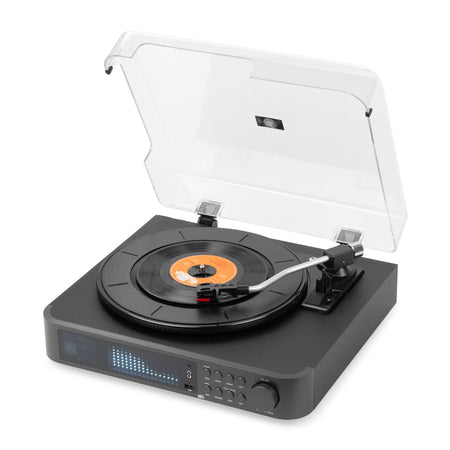 Audizio Norfolk - Tocadiscos de Alta Fidelidad con Altavoces Estéreo y Sintonizador DAB+ - Tempo Shop