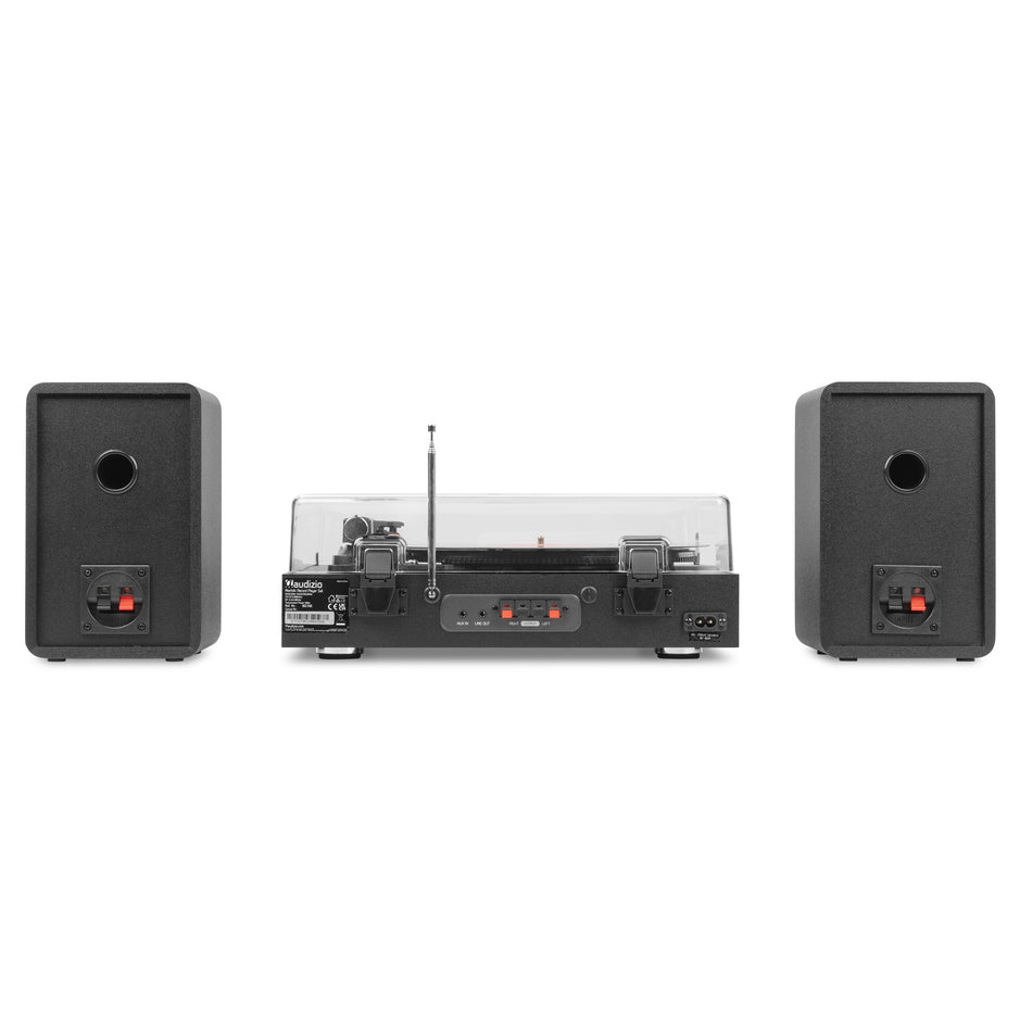 Audizio Norfolk - Tocadiscos de Alta Fidelidad con Altavoces Estéreo y Sintonizador DAB+ - Tempo Shop