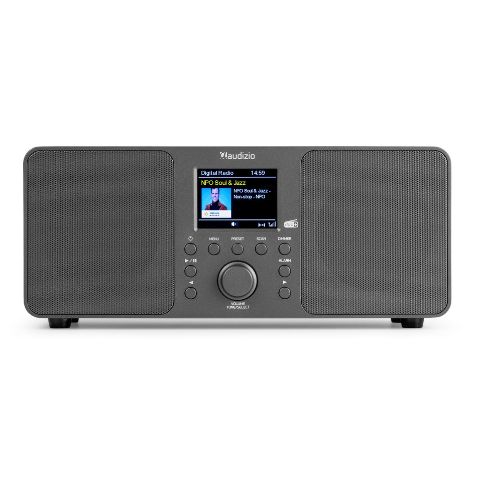 Audizio Genua - DAB+ Digital Stereo Radio with Bluetooth and USB