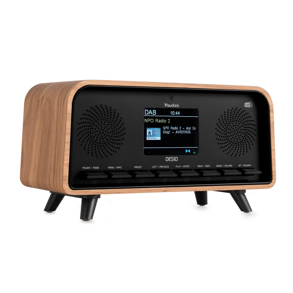 Audizio Desio - DAB+ and FM Digital Radio with Bluetooth in Light Wood