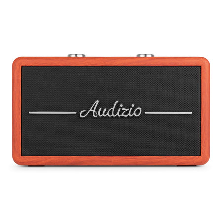 Audizio Tune60 - Radio portátil DAB+ y FM de estilo retro en madera de cereza con Bluetooth 5.0 y 40W - Tempo Shop