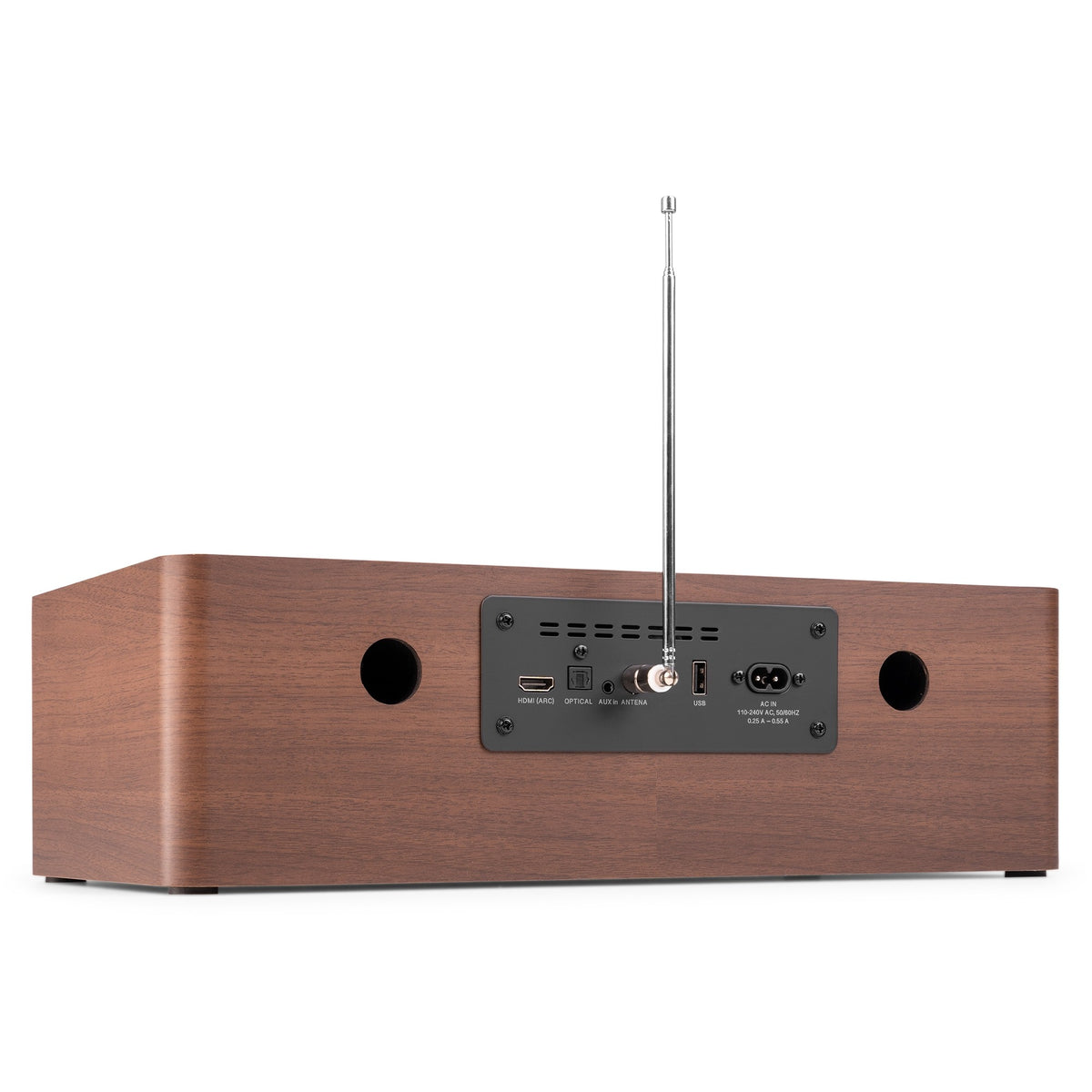 Audizio Lunata Premium - Sistema todo en uno Madera Oscura - Tempo Shop