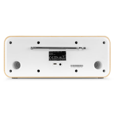 Audizio Novara - Radio estéreo DAB+ en color blanco - Tempo Shop