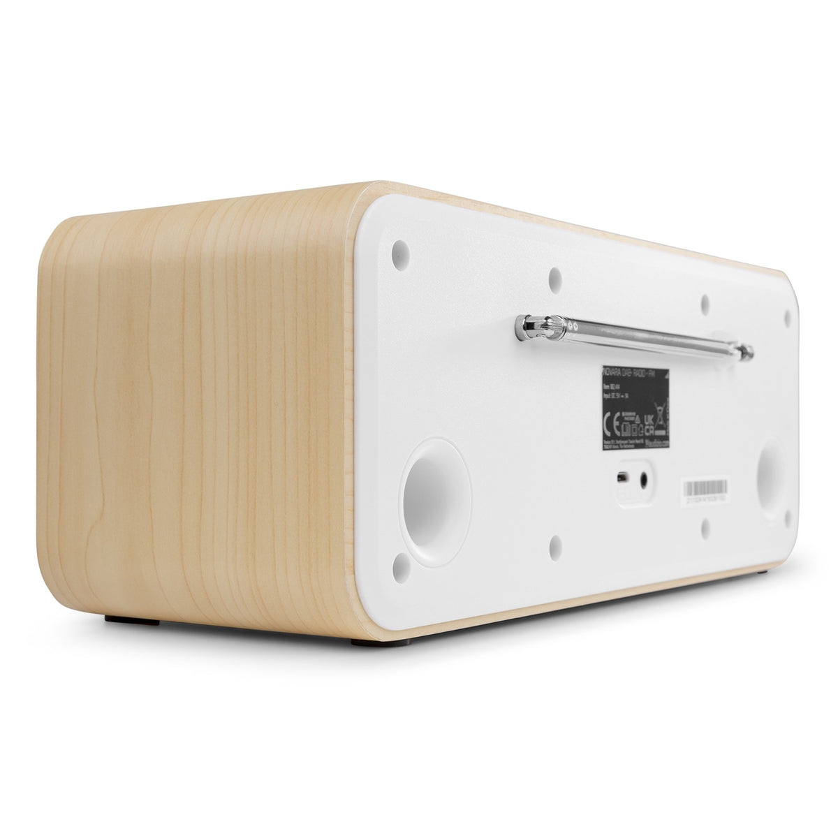 Audizio Novara - Radio estéreo DAB+ en color blanco - Tempo Shop