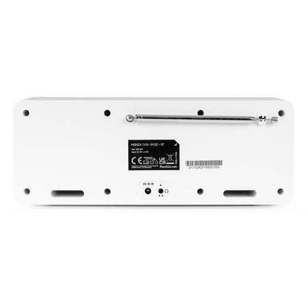 Audizio Monza DAB+ Radio estéreo Blanca - Sonido digital y Bluetooth - Tempo Shop
