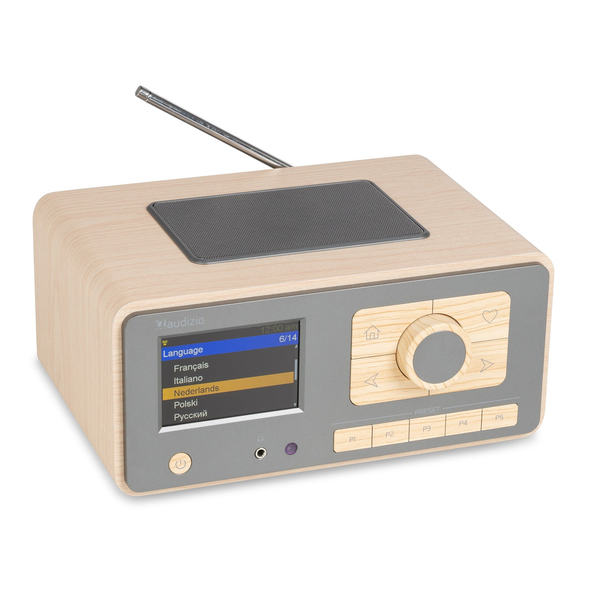Audizio Dozza - Radio por Internet y DAB+ en madera - Tempo Shop