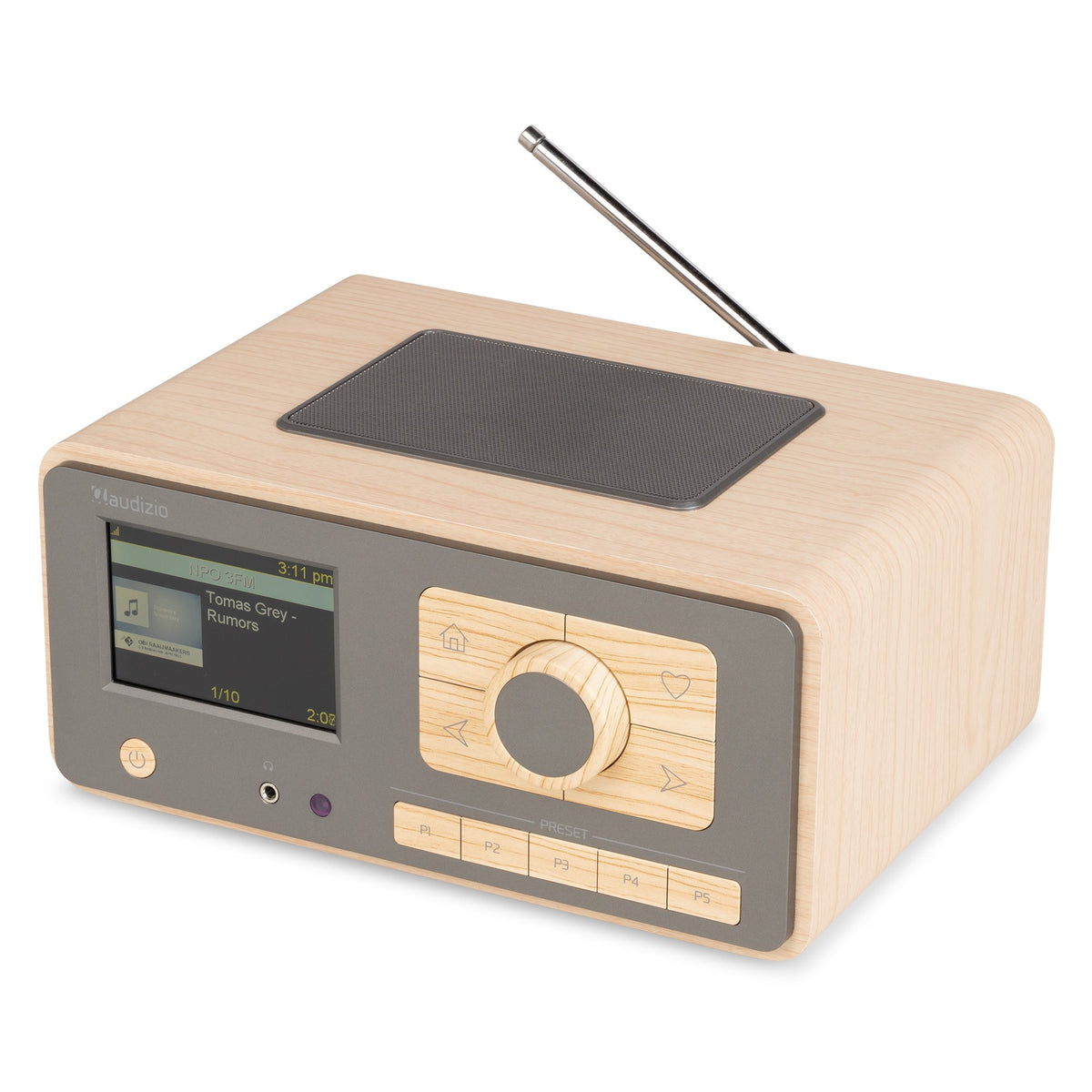Audizio Dozza - Radio por Internet y DAB+ en madera - Tempo Shop