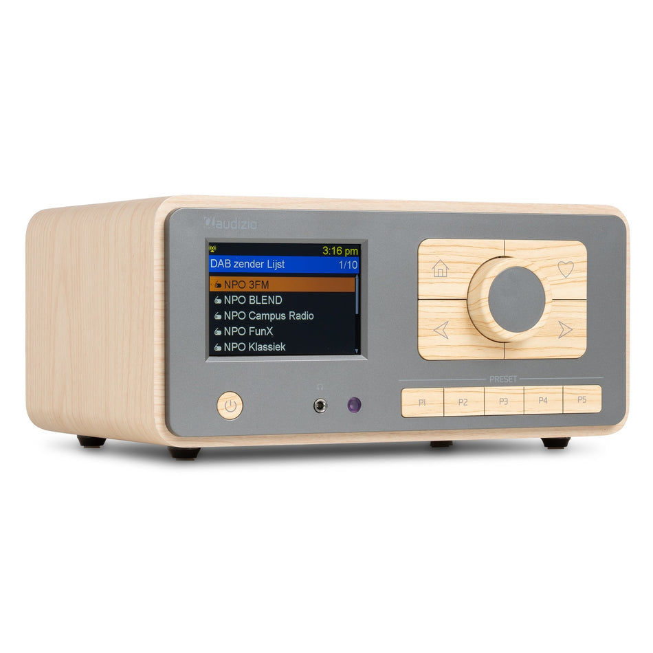 Audizio Dozza - Radio por Internet y DAB+ en madera - Tempo Shop