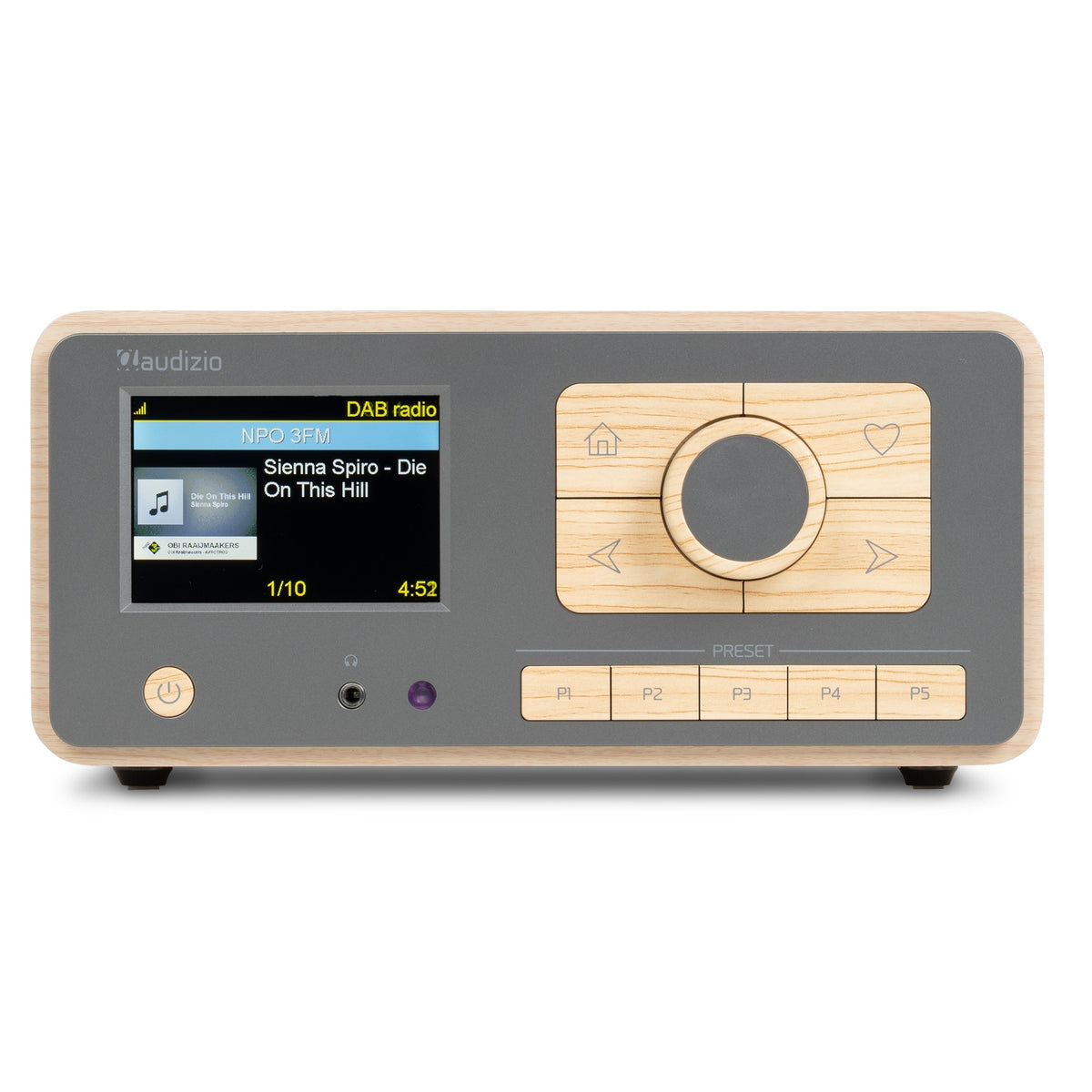Audizio Dozza - Radio por Internet y DAB+ en madera - Tempo Shop
