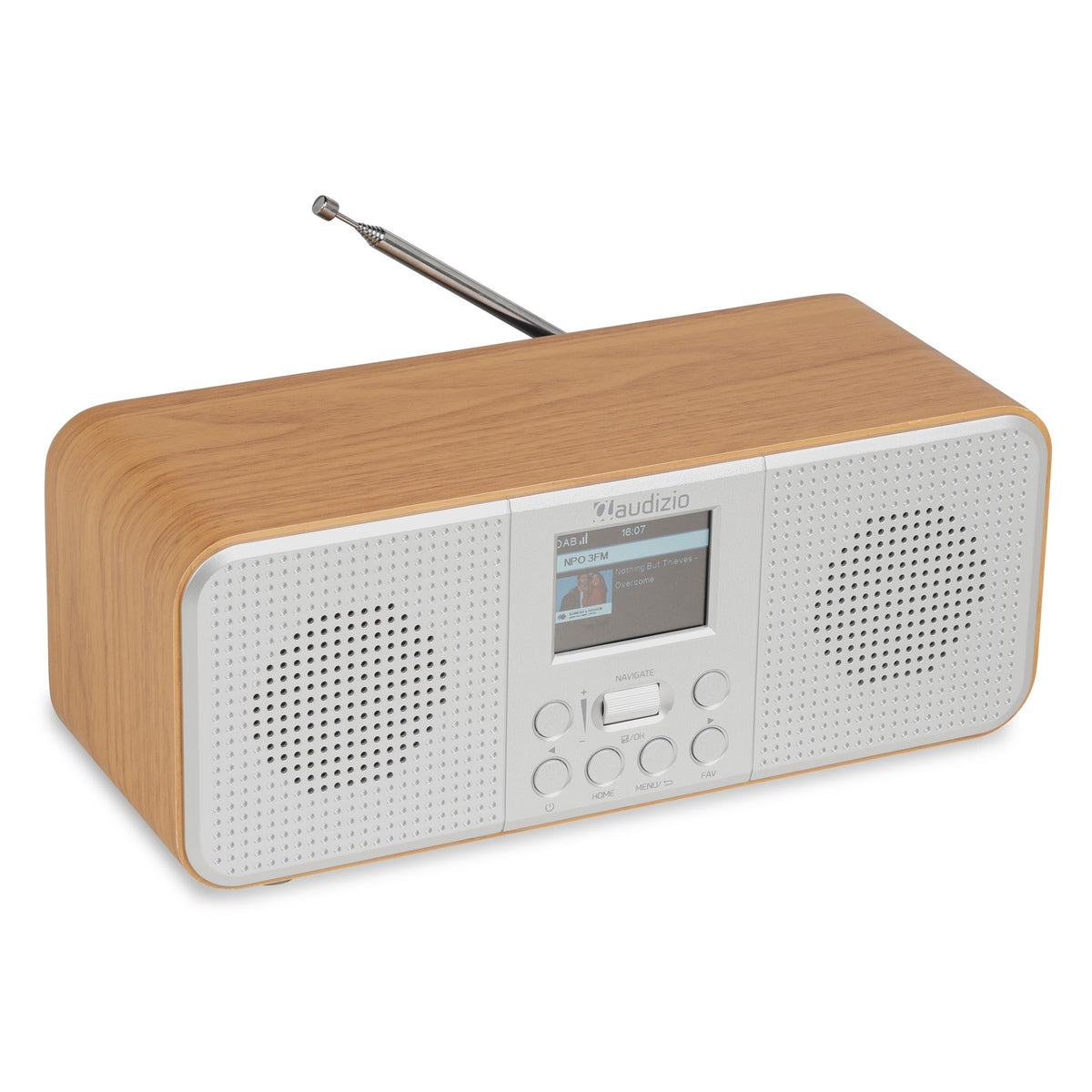 Audizio Bucine - Radio estéreo por Internet con DAB+ plateado - Tempo Shop