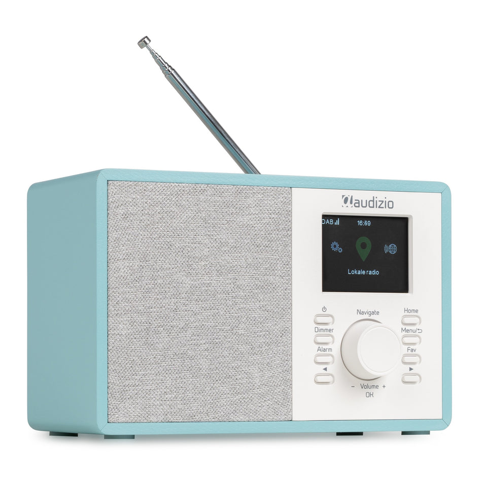 Audizio Cosa - Radio Digital Internet DAB+/FM Azul - Tempo Shop
