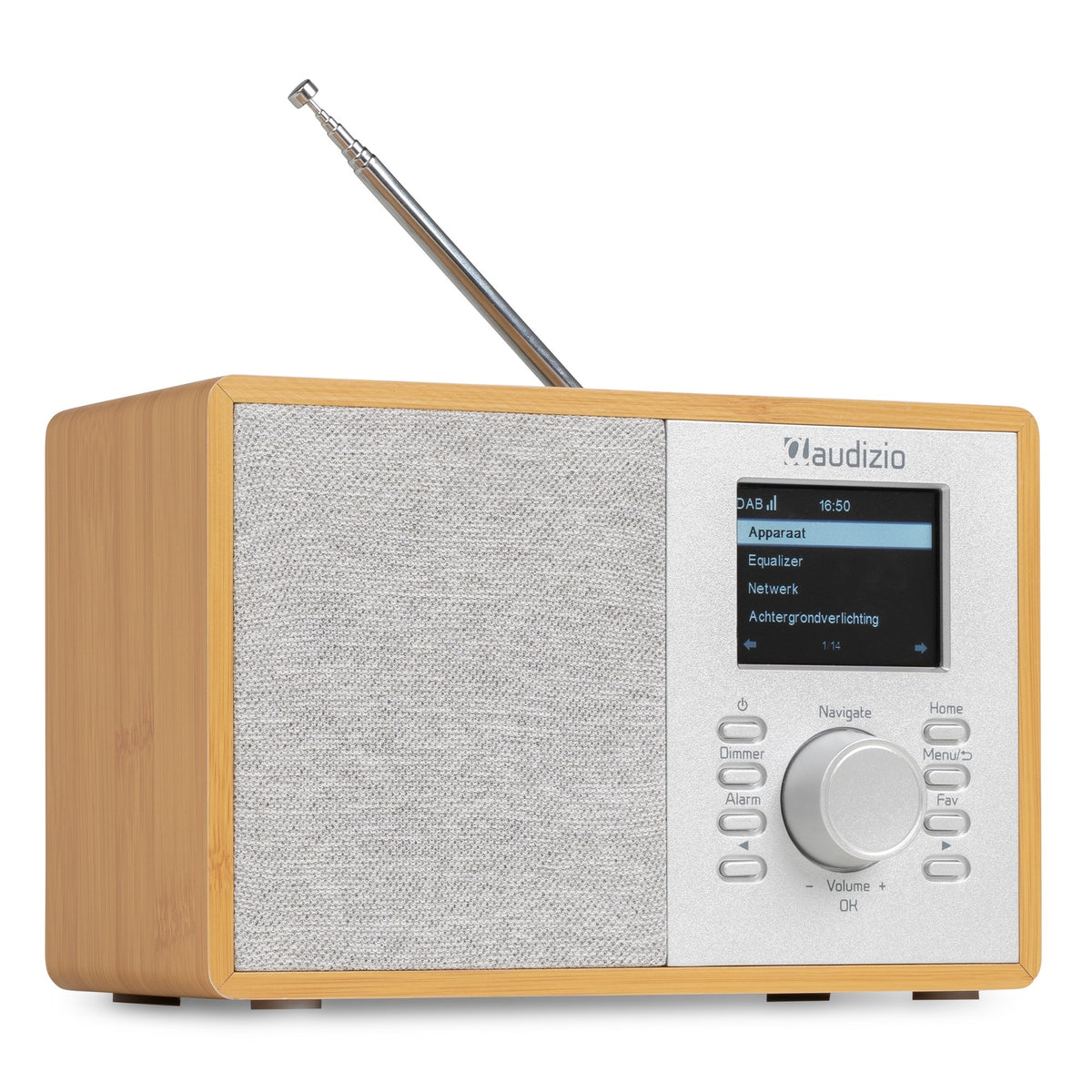 Audizio Cosa - Radio de internet DAB+/FM en madera clara - Tempo Shop