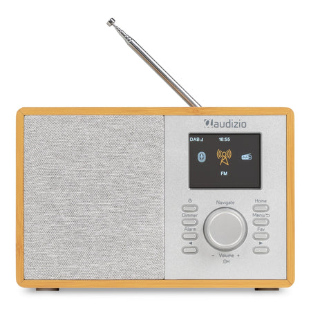 Audizio Cosa - Radio de internet DAB+/FM en madera clara - Tempo Shop