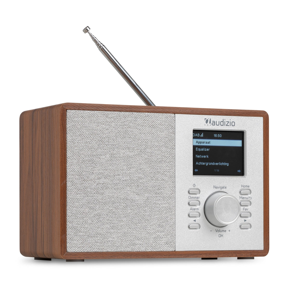 Audizio Cosa - Radio por Internet y DAB+/FM con Bluetooth en Madera - Tempo Shop