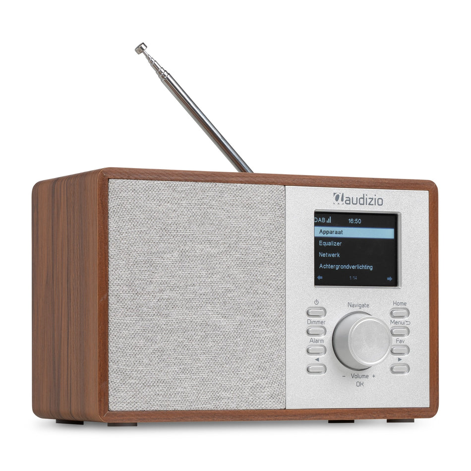 Audizio Cosa - Radio por Internet y DAB+/FM con Bluetooth en Madera - Tempo Shop