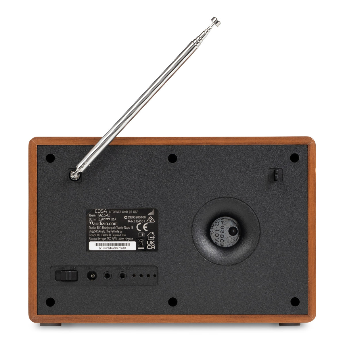 Audizio Cosa - Radio por Internet y DAB+/FM con Bluetooth en Madera - Tempo Shop
