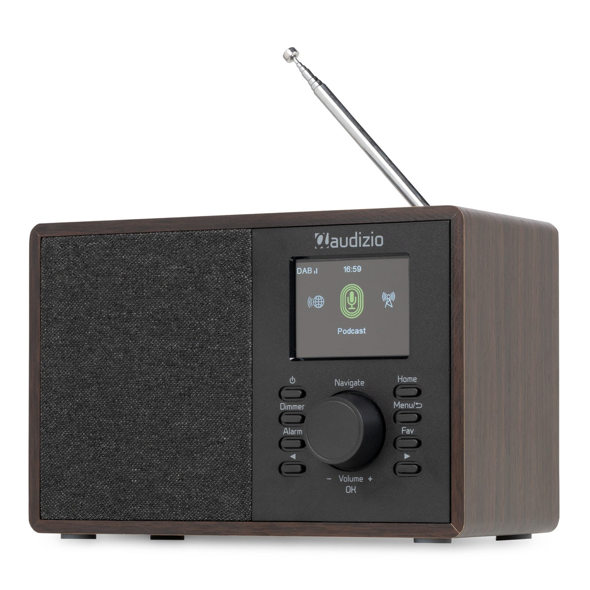 Audizio Cosa Radio Internet DAB+/FM - Madera Oscura - Tempo Shop