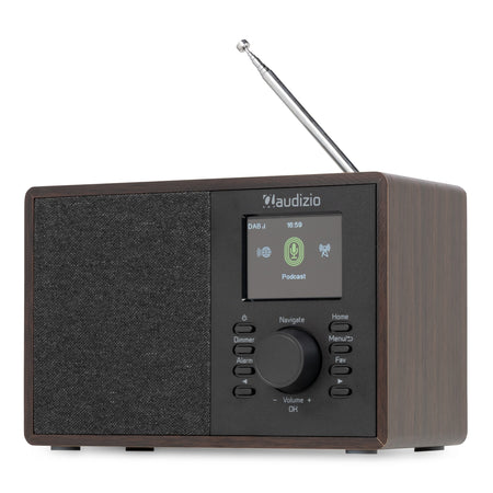 Audizio Cosa Radio Internet DAB+/FM - Madera Oscura - Tempo Shop