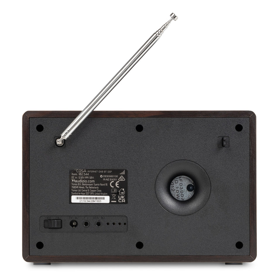 Audizio Cosa Radio Internet DAB+/FM - Madera Oscura - Tempo Shop