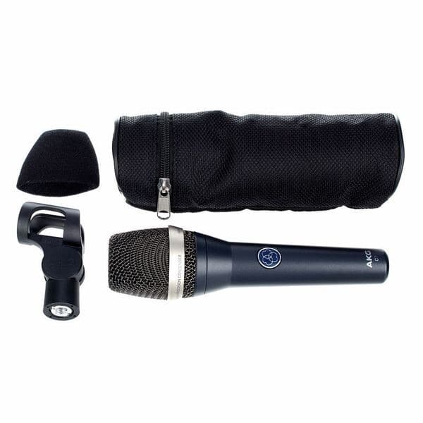 AKG C7 - Micrófono de condensador vocal supercardioide con cápsula chapada en oro (20 Hz–20 kHz, 150 dB SPL)