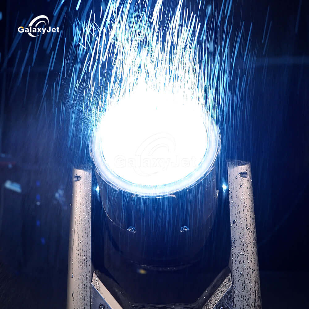 SHEHDS SHE-WARBB380W19R GalaxyJet - Cabeza móvil beam IP65 de 380 W con anillo LED - Tempo Shop