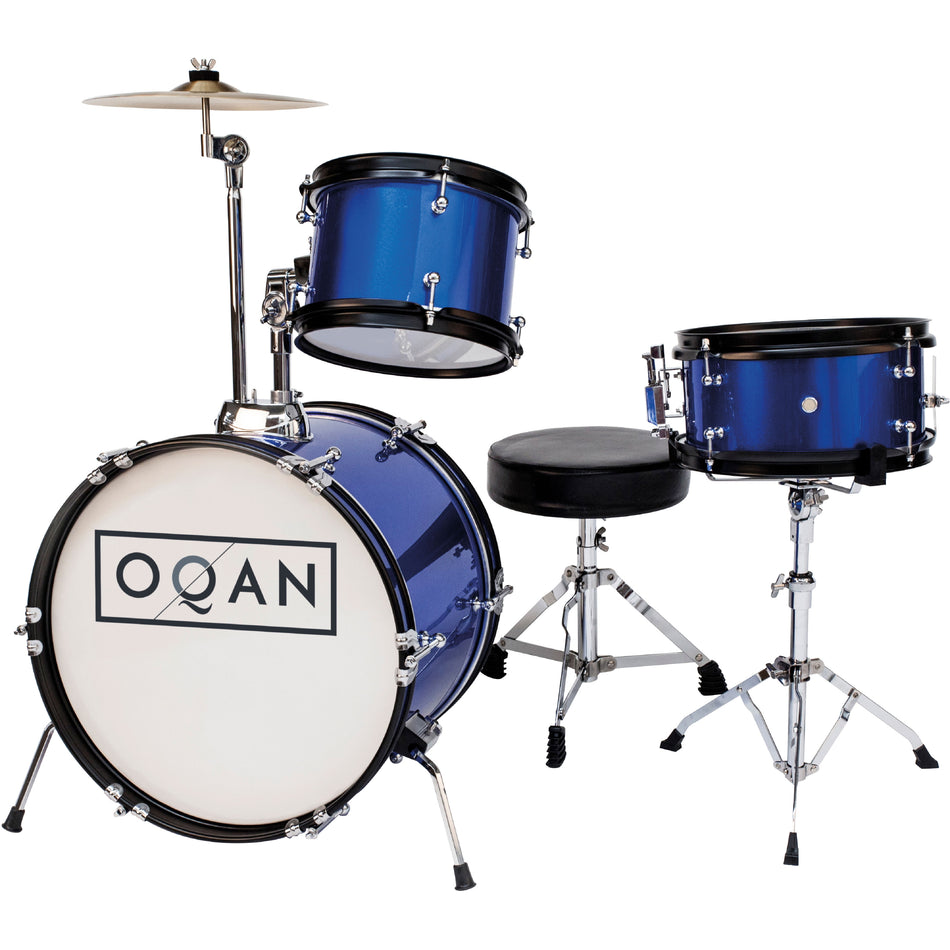 OQAN QPA-3 KIDS BLUE - Batería Acústica Infantil Completa