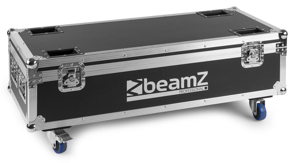 beamZ Pro FC410 - Flightcase para 2 focos de mástil con batería BPL410