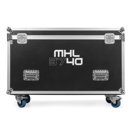 BeamZ Pro MHL3740 - Cabeza Móvil Wash LED con Zoom Motorizado y Flightcase (Kit de 2)