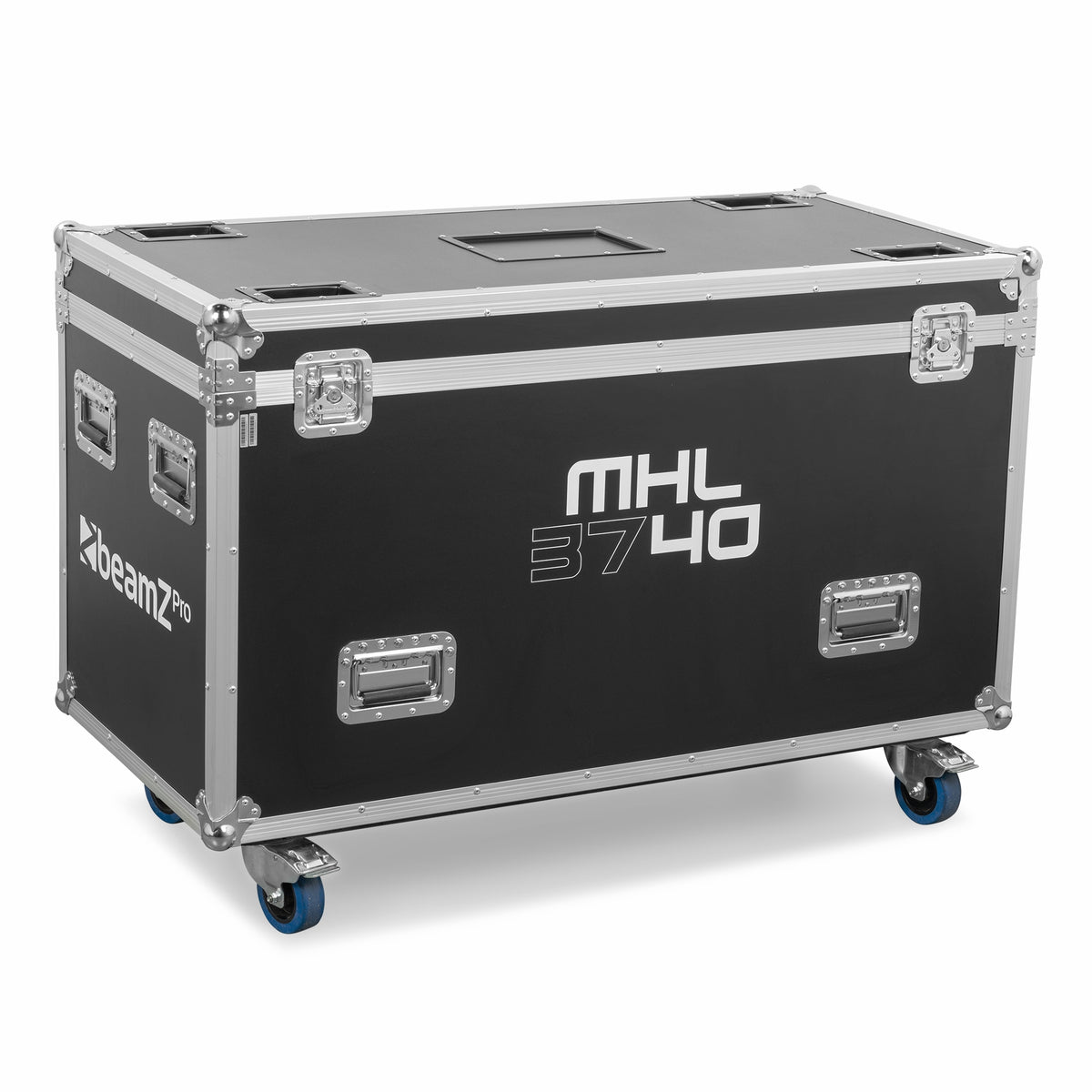 BeamZ Pro MHL3740 - Cabeza Móvil Wash LED con Zoom Motorizado y Flightcase (Kit de 2)