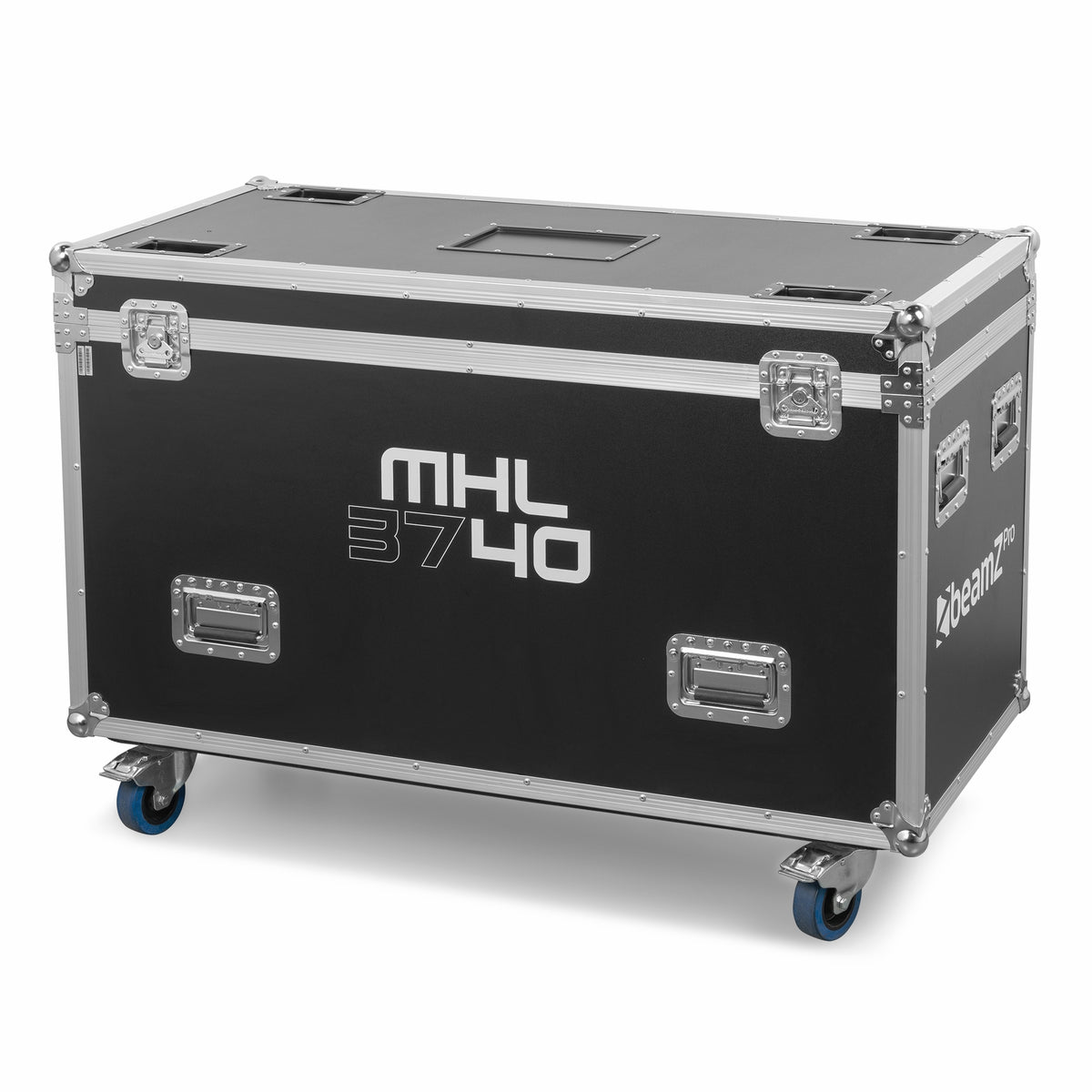 BeamZ Pro MHL3740 - Cabeza Móvil Wash LED con Zoom Motorizado y Flightcase (Kit de 2)