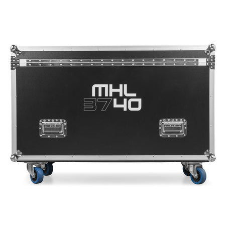 BeamZ Pro MHL3740 - Cabeza Móvil Wash LED con Zoom Motorizado y Flightcase (Kit de 2)