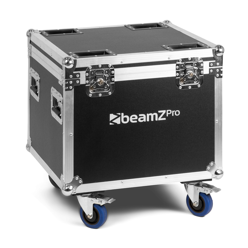 beamZ Pro FLC12802 - Flightcase para 2 baños de color StarColor1280 con ruedas