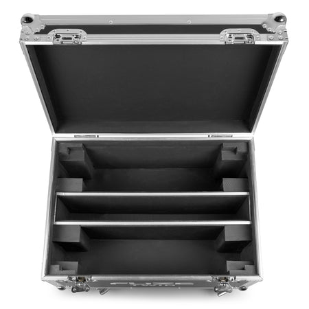 beamZ FCFTB - Flightcase con ruedas para 2 Fuze Twin (espuma a medida, panel 9 mm)