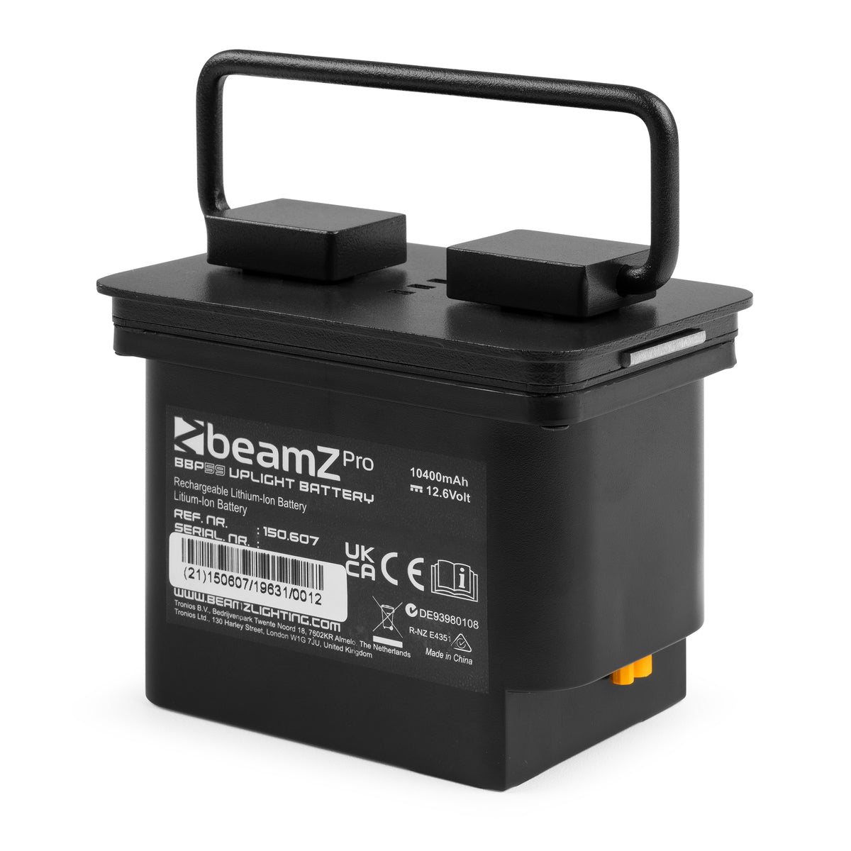 beamZ Pro BBP5XB - Batería de recambio Ion-Litio 10.4Ah para focos Par BBP5-series